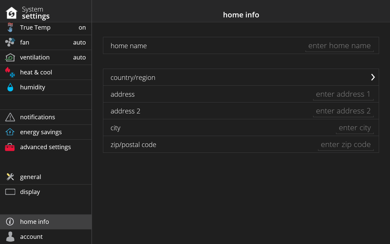 Home Info